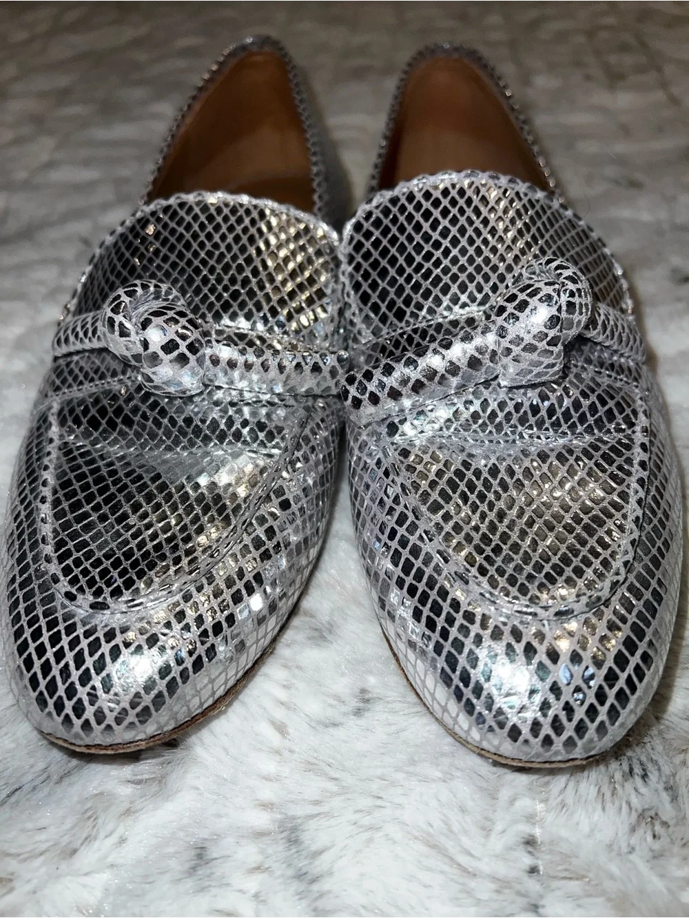 Gordana Paris metallic silver